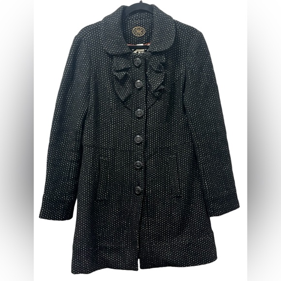 Anthropologie Idra Wool Coat Size 6 - Picture 1 of 7